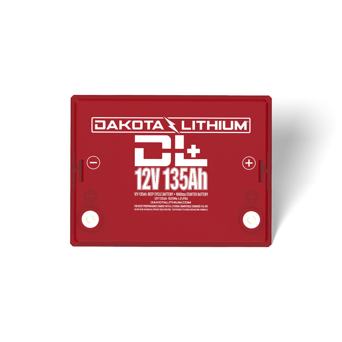Dakota Lithium DL+ 12V 135Ah Heated Dual Purpose LiFePO4 Battery