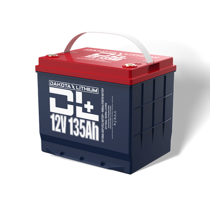 Dakota Lithium DL+ 12V 135Ah Heated Dual Purpose LiFePO4 Battery