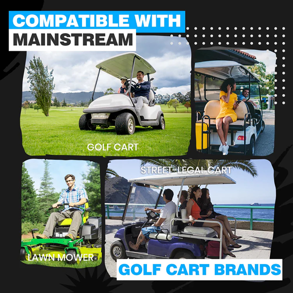 ?UL?Vatrer 36V 105Ah Lithium Golf Cart Battery Conversion Kit