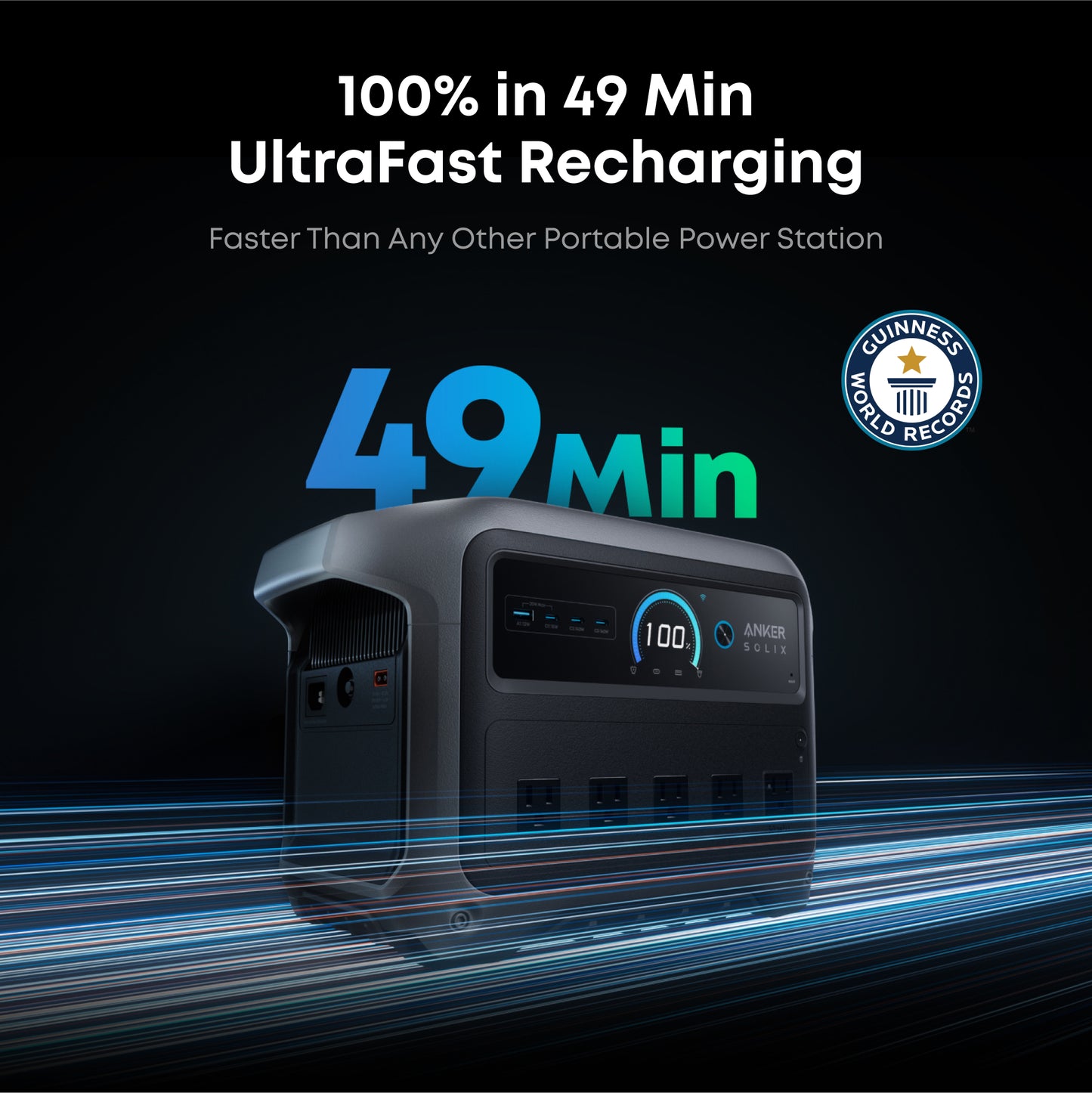 Anker SOLIX C1000 Gen2 2000W/ 1024Wh Portable Power Station